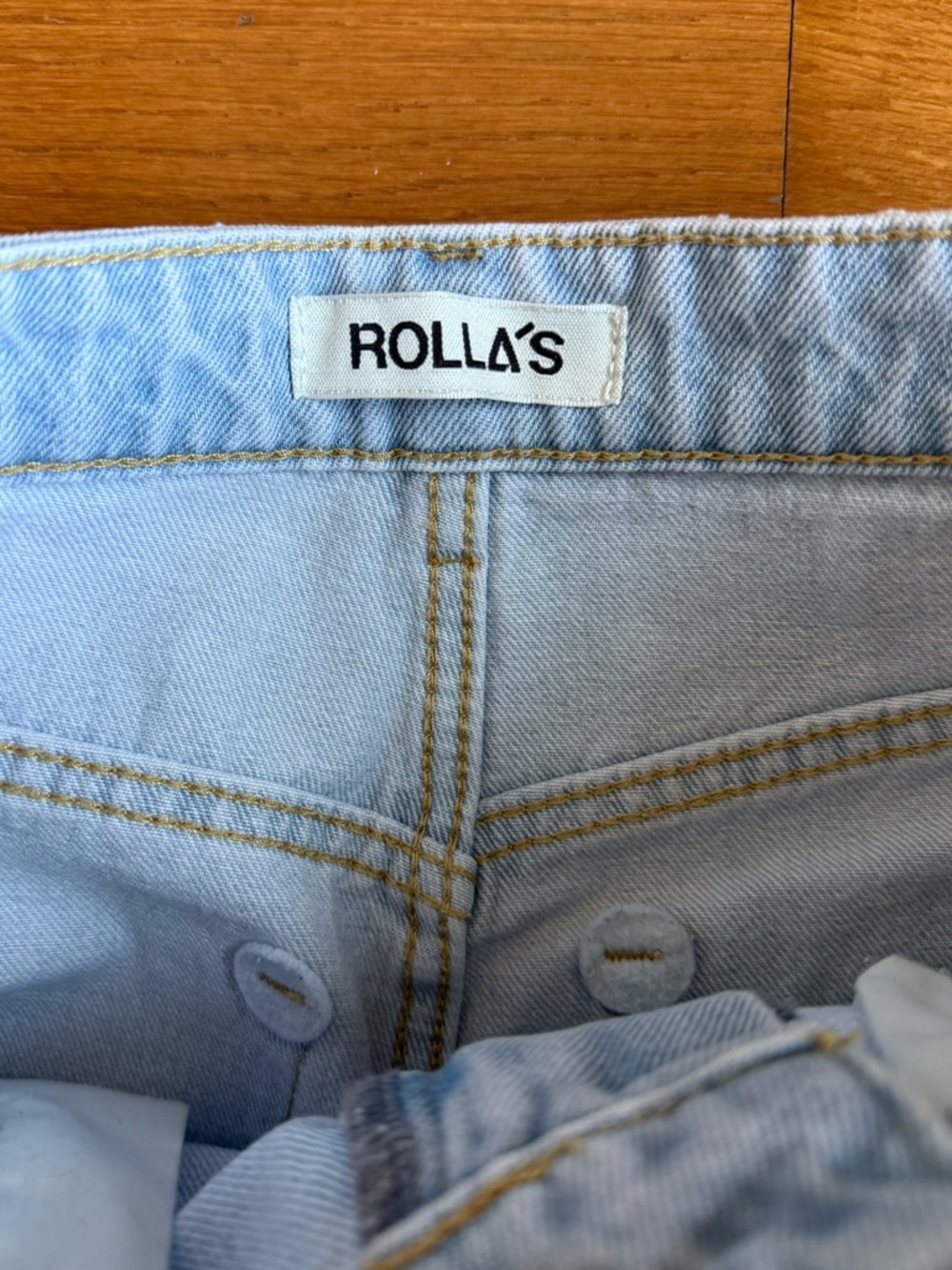 ROLLA’S Super Mirage Nina Short in True Blue - Picture 12 of 13